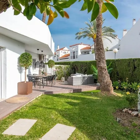 Modern Ground Floor With Private Garden In Nueva Andalucia Appartamento *